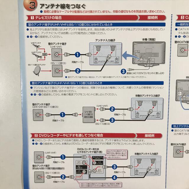 2メートル 同軸ケーブル【次世代対応4C線、分波器,分配器にも】アンテナケーブル スマホ/家電/カメラのテレビ/映像機器(映像用ケーブル)の商品写真