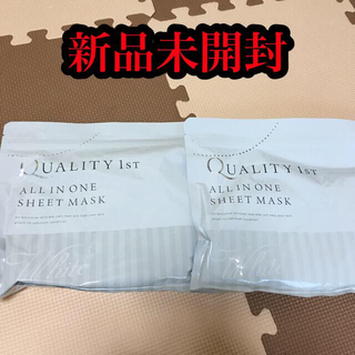 クオリティファースト(QUALITY FIRST)のクオリティファースト オールインワンシートマスク ホワイト 30枚×2セット(パック/フェイスマスク)