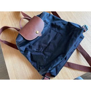 ロンシャン(LONGCHAMP)のル　プリアージュ　バックパック　ブラック(リュック/バックパック)