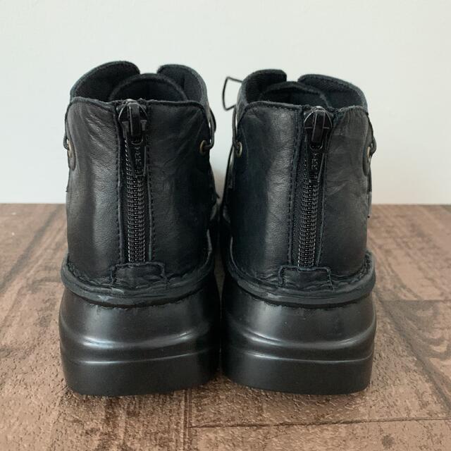 INCHOLSE インコルジェ　カジュアルブーツ　ブラック B38 レディースの靴/シューズ(ブーツ)の商品写真