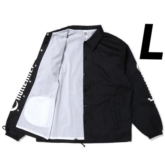 【即完売】challenger  VLACK COACH JACKET L 黒ジャケット/アウター