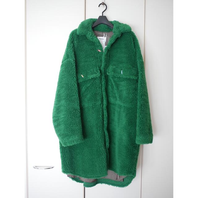 一部予約販売】 SIMONS RAF - ジャケット ボア フェイクファー コート