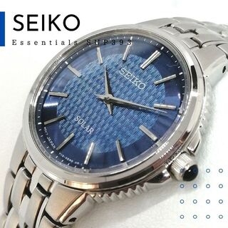 SEIKO 展示品特価/セイコー/ソーラー式/レディース腕時計/ブルー色 
