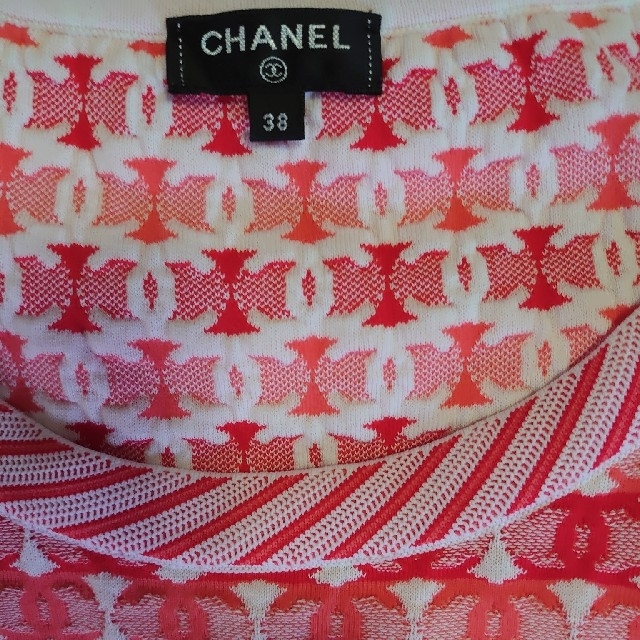 Chanel トップス　pink \u0026 tangerine