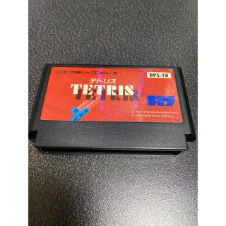 ファミリーコンピュータ(ファミリーコンピュータ)の送料込 テトリス TETRIS ファミコン(家庭用ゲームソフト)