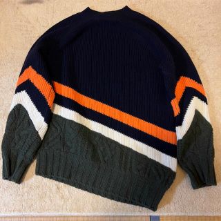 サカイ(sacai)の中古 sacai 19aw ニット サイズ1 ネックウォーマー付き(ニット/セーター)