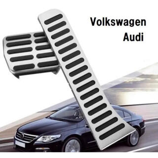 フォルクスワーゲン(Volkswagen)の特価 フォルクスワーゲン アウディ 高品質 アルミペダル ２ピースセット(車内アクセサリ)