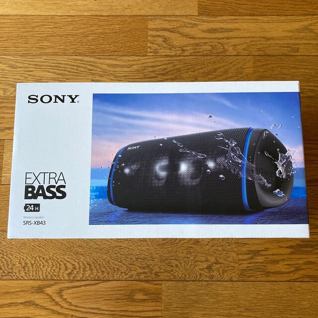 SALE／82%OFF】 SONY 防水ワイヤレススピーカー SRS-XB43 室内