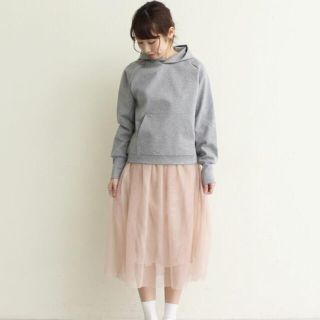 ドットアンドストライプスチャイルドウーマン(Dot&Stripes CHILDWOMAN)の美品♡かわいい チュールスカート (ひざ丈スカート)