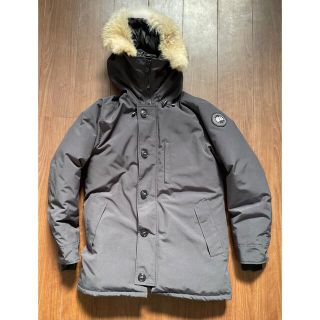 カナダグース(CANADA GOOSE)のレア！【未使用】カナダグース ブラックレーベル　シャトーパーカー　L ネイビー(ダウンジャケット)