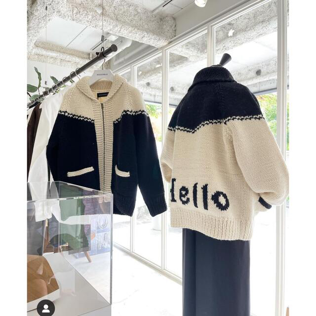 さくらティーさまお取り置き????MADISONBLUE新品タグ付きカウチンニット