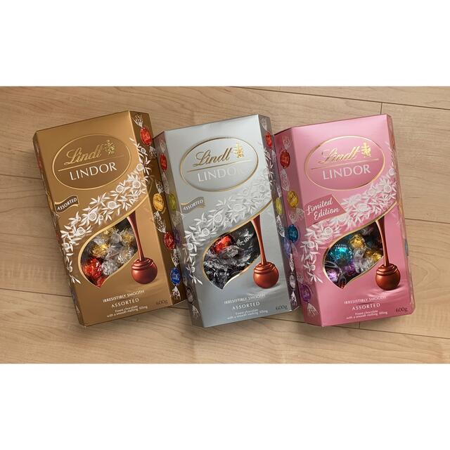 シェアリンツリンドール　チョコレート 3箱　セット Lindt コストコ