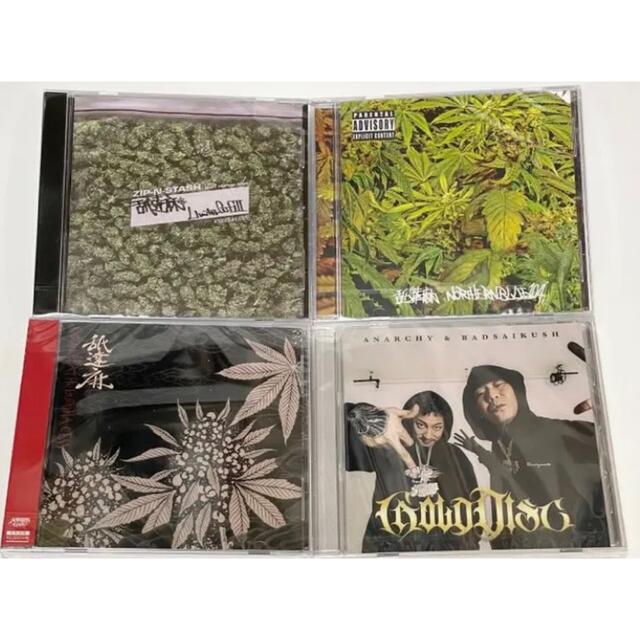 舐達麻 BADSAIKUSH CD アルバム 4枚セット 舐達磨 エンタメ/ホビーのCD(ヒップホップ/ラップ)の商品写真