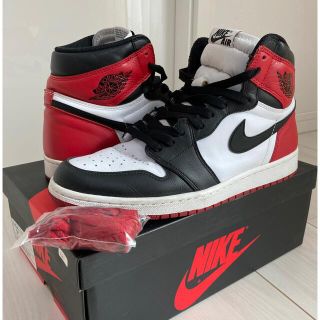 ナイキ(NIKE)のNIKE AIR JORDAN1 HIGH OG BLACK TOE 2016(スニーカー)