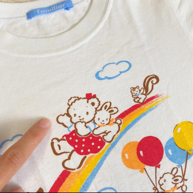 familiar(ファミリア)のファミリア　Tシャツ　100 キッズ/ベビー/マタニティのキッズ服女の子用(90cm~)(Tシャツ/カットソー)の商品写真