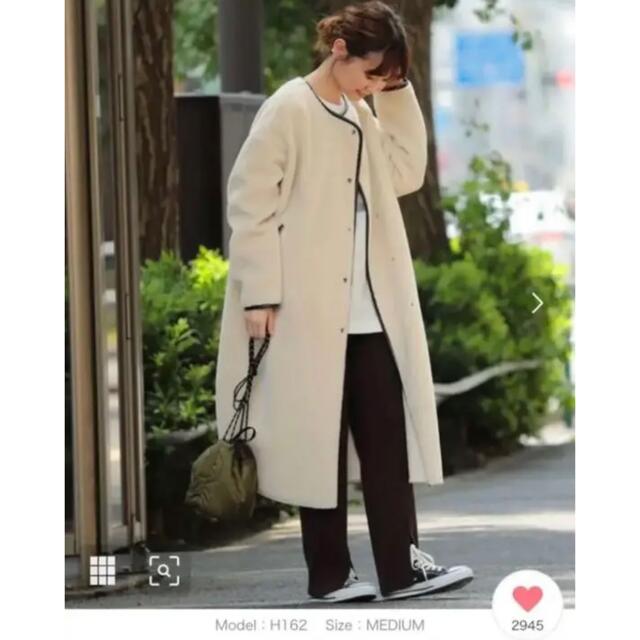 B:MING by BEAMS ボアロングコート M | restaurantelburladero.com 【B:MING by BEAMS】 ボアロングコート M