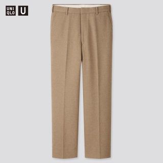 ユニクロ(UNIQLO)のUNIQLO U ウールブレンドジャージーパンツ 76cm(スラックス)