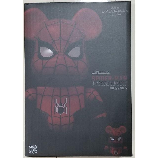 MEDICOM TOY(メディコムトイ)のBE@RBRICK SPIDER-MAN 100%&400% エンタメ/ホビーのフィギュア(アメコミ)の商品写真