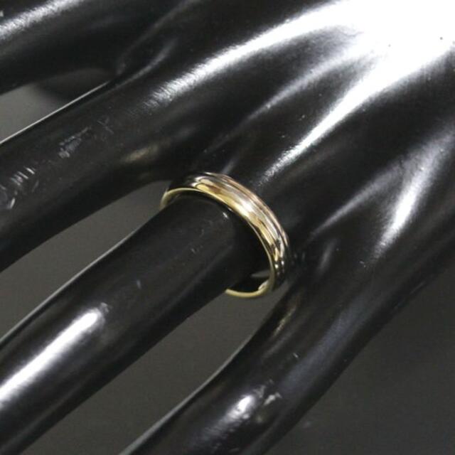 Cartier(カルティエ)のカルティエ スリーカラー リング size55 K18 4mm幅 4419A レディースのアクセサリー(リング(指輪))の商品写真