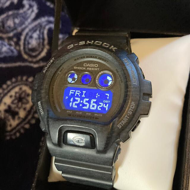 G-SHOCK(ジーショック)のCASIO G-SHOCK 腕時計 GD-X6900HT 箱付き 霜降りブラック メンズの時計(腕時計(デジタル))の商品写真