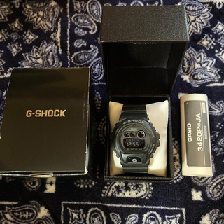 ジーショック(G-SHOCK)のCASIO G-SHOCK 腕時計 GD-X6900HT 箱付き 霜降りブラック(腕時計(デジタル))