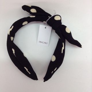 イング(INGNI)の【新品】INGNI☆リボンカチューシャ(カチューシャ)