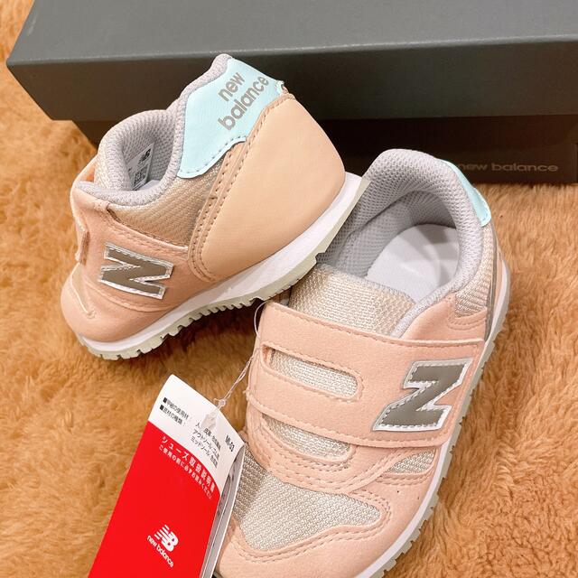 New Balance(ニューバランス)の14.5 新品 ニューバランス スニーカー 373 ピンク ベビー キッズ キッズ/ベビー/マタニティのベビー靴/シューズ(~14cm)(スニーカー)の商品写真