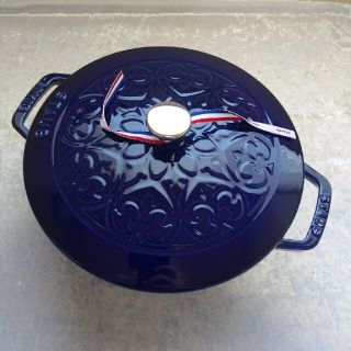 ストウブ(STAUB)のstaub　ストウブ　リリー　グランブルー　24cm(鍋/フライパン)