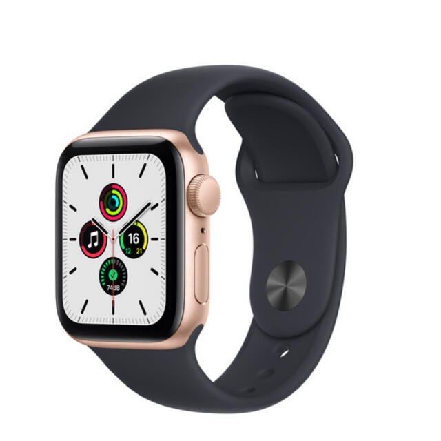 新品未使用　Apple Watch SE  40mm ゴールドアルミニウムケース スマホ/家電/カメラのスマートフォン/携帯電話(その他)の商品写真