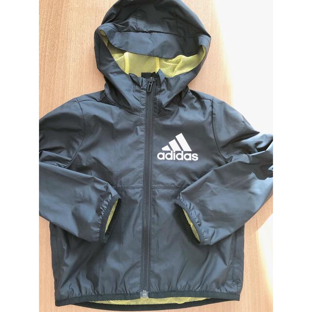 adidas(アディダス)の美品🤎adidas ナイロンジャケット キッズ/ベビー/マタニティのキッズ服男の子用(90cm~)(ジャケット/上着)の商品写真