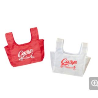 ヒロシマトウヨウカープ(広島東洋カープ)の♦カープ♦エコバッグ♦白♦CARP×ちゅーピー♦非売品♦(エコバッグ)