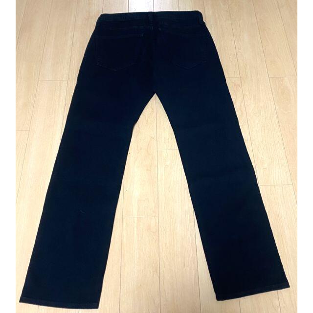 EDIFICE(エディフィス)のEDIFICE ☆ 新品未使用 ブラック デニム パンツ メンズのパンツ(デニム/ジーンズ)の商品写真
