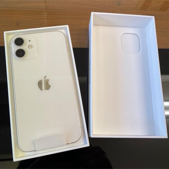 新品未使用 iPhone 12 mini 64GB SIMフリー 白ホワイト本体