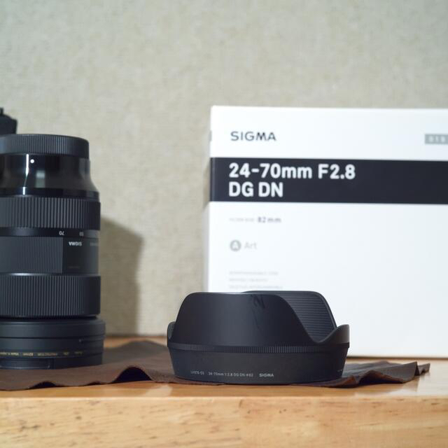 SIGMA(シグマ)のSigma 24-70mm F2.8 DG DN Lマウント(保護フィルター付) スマホ/家電/カメラのカメラ(レンズ(ズーム))の商品写真