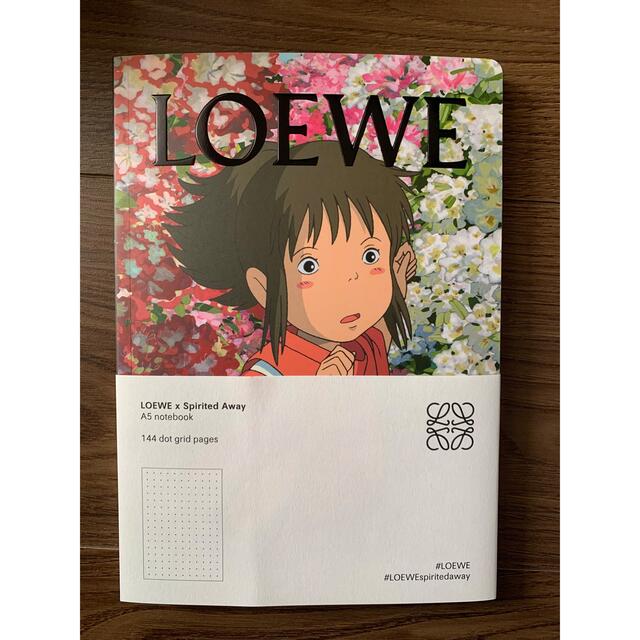 LOEWE×スタジオジブリ『千と千尋の神隠し』限定ノート