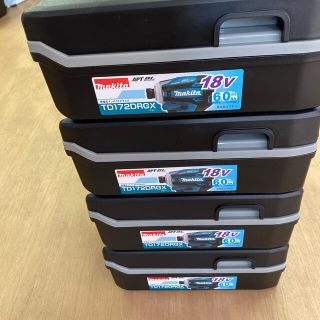 マキタ(Makita)の4個セット　マキタ TD172DRGX ブルー 6.0Ah 18V(工具/メンテナンス)