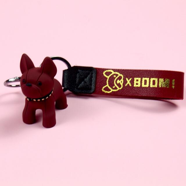 犬 バッグチャーム キーリング アクセサリー キーホルダー 小物  レディースのファッション小物(キーホルダー)の商品写真