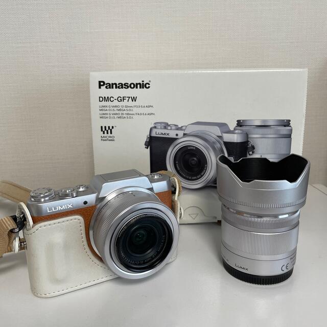 Panasonic DMC-GF7 DMC-GF7W-S SDカード付