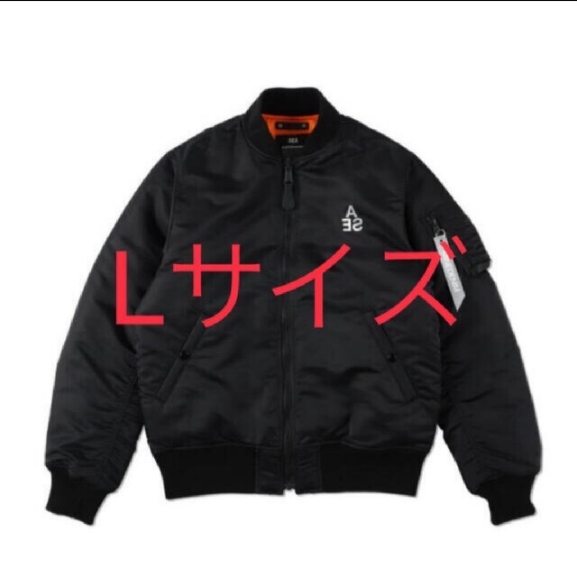 WIND AND SEA × MINEDENIM MA-1 WIND AND SEA × MINEDENIM MA-1