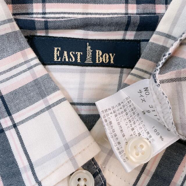 EASTBOY(イーストボーイ)の値下げ！【美品】EAST BOY チェックシャツ レディースのトップス(シャツ/ブラウス(長袖/七分))の商品写真