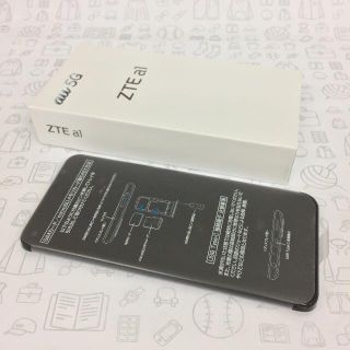 ゼットティーイー(ZTE)の【S】ZTG01/ZTE a1 ZTG01/865839040100732(スマートフォン本体)