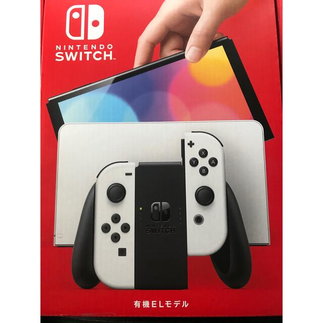 【予約受付中】 Nintendo Switch - 【新品・未開封！】Nintendo Switch 有機ELモデル　ホワイト 家庭用ゲーム機本体