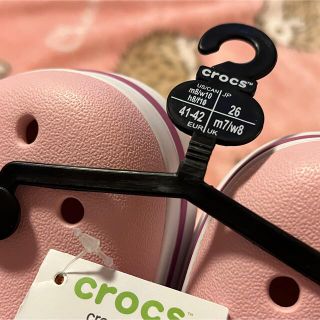 クロックス(crocs)のクロックス　サンダル　新品　JP26  送料込(サンダル)