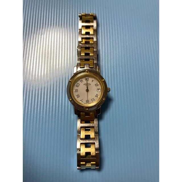 期間限定特別価格 Hermes ジャンク品　エルメス　腕時計　クリッパー - 腕時計