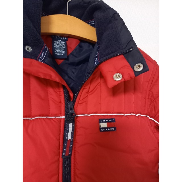 TOMMY HILFIGER(トミーヒルフィガー)のトミーヒルフィガー ヴィンテージ 中綿 ジャケット 赤 レッド レディースのジャケット/アウター(ダウンジャケット)の商品写真