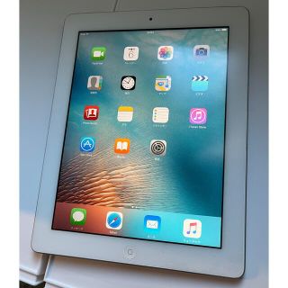 アイパッド(iPad)の【値下】iPad 第二世代　WiFiモデル 32G ホワイト(タブレット)