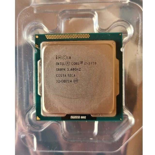 PC/タブレットCPU  core i7-3770 - 3.4GHz×3個