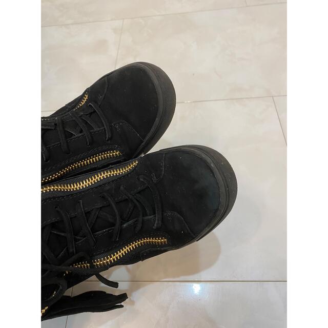 GIUZEPPE ZANOTTI - ジュゼッペザノッティ フリンジ ブーツ 37の通販