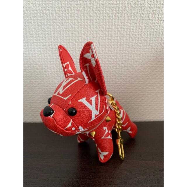 VUITTON ルイヴィトン 犬 キーホルダー ぬいぐるみ - キーホルダー