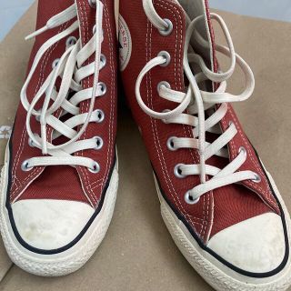 コンバース(CONVERSE)のコンバース　ハイカットスニーカー　パプリカオレンジ(スニーカー)